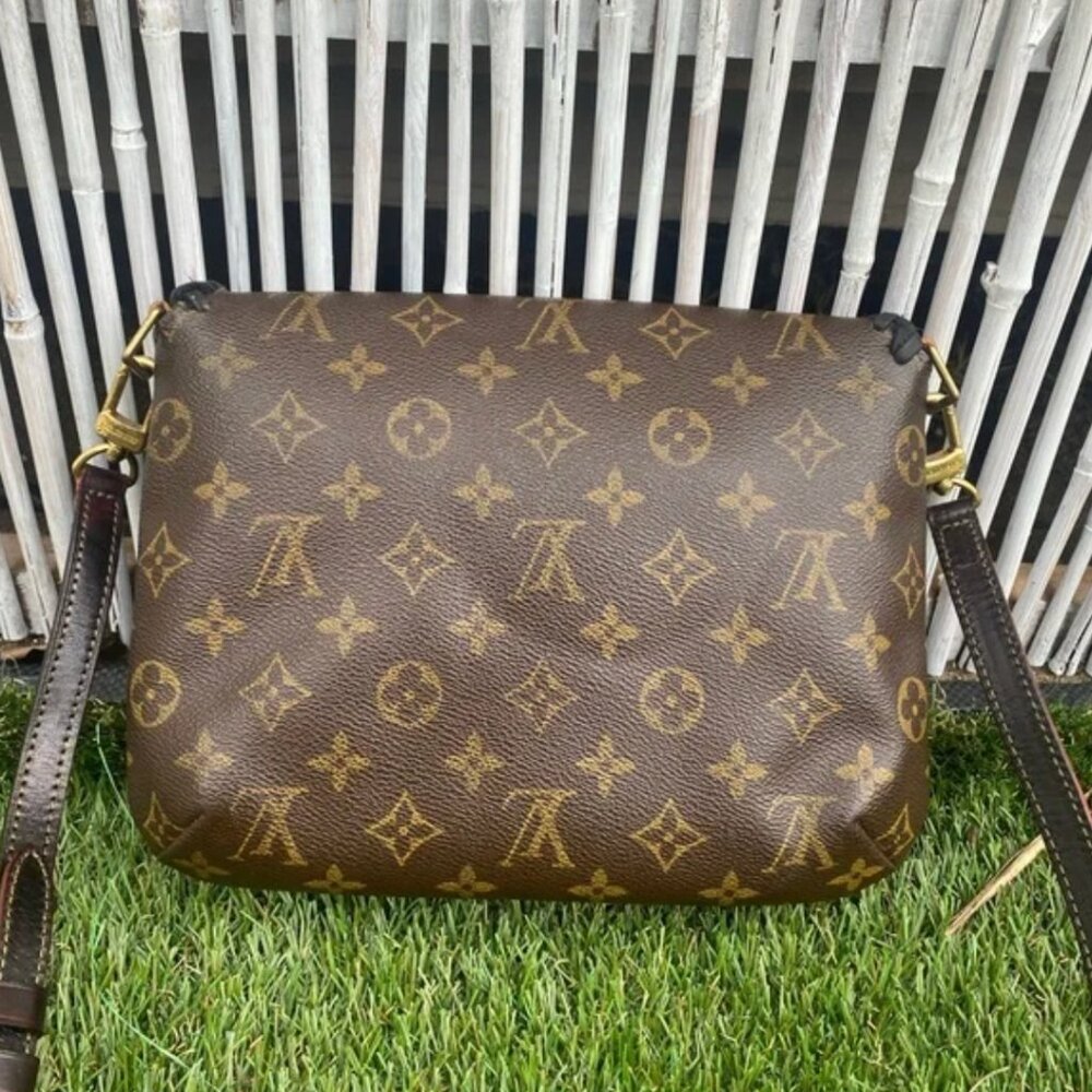 Authentic Louis Vuitton Tango Monogram custom braided Crossbody bag - Picture 4 of 14